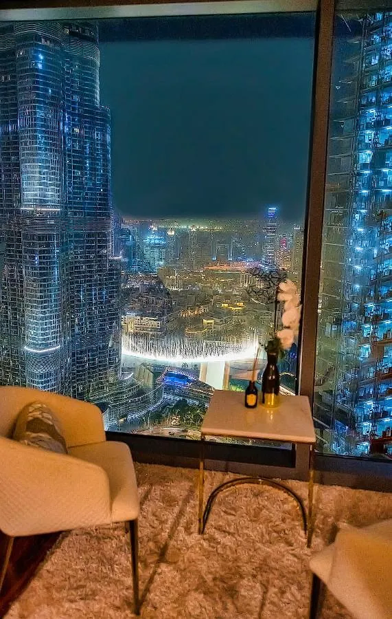 First Class 3Br With Full Burj Khalifa And Fountain View Dubai