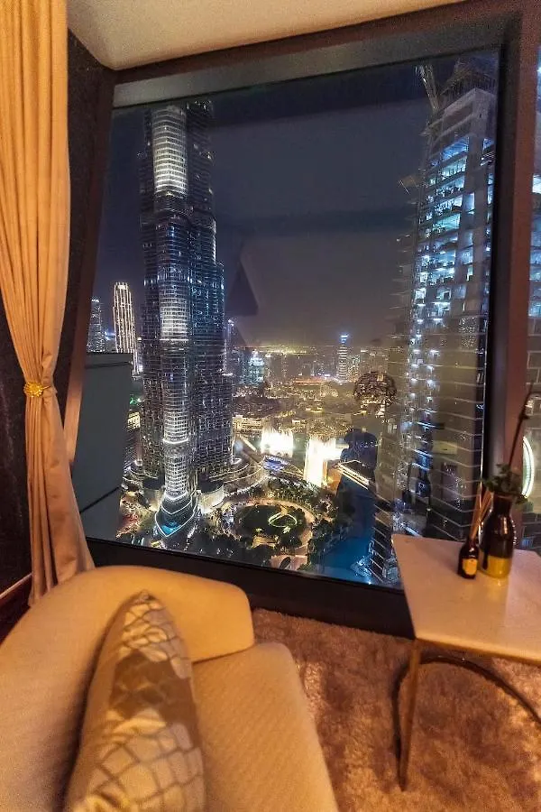 First Class 3Br With Full Burj Khalifa And Fountain View Dubai Apartment