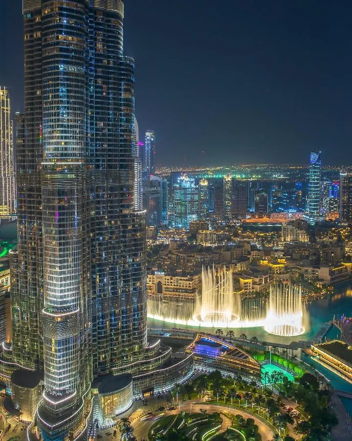 First Class 3Br With Full Burj Khalifa And Fountain View Dubai