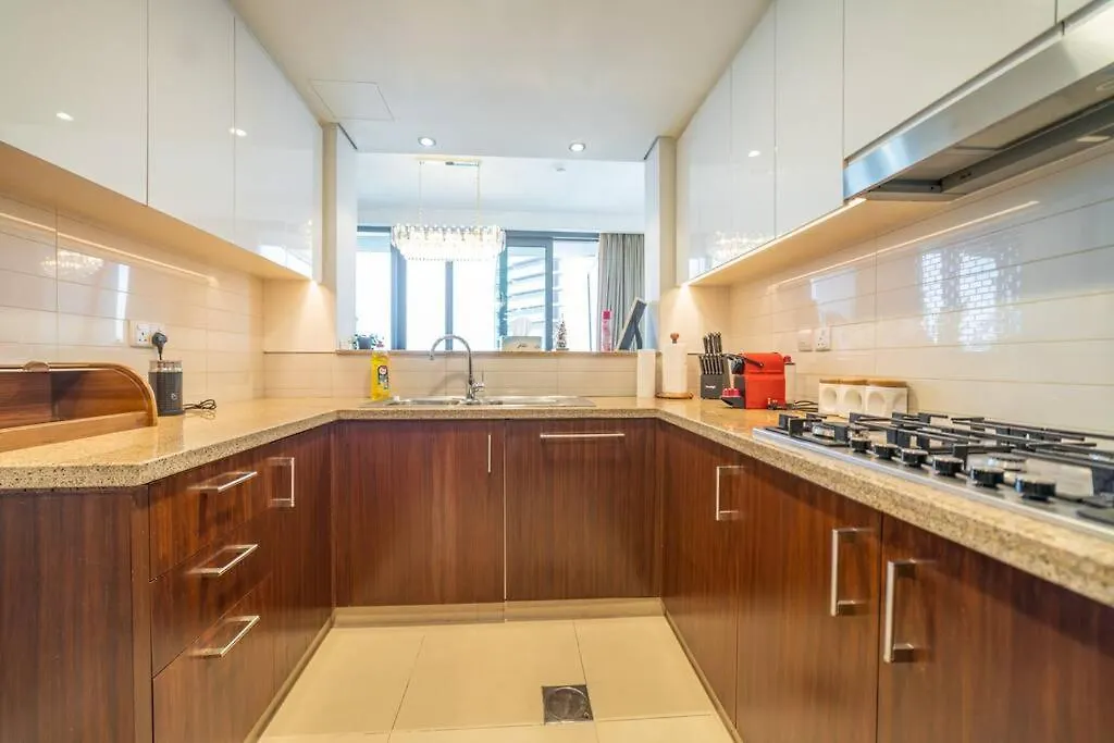 First Class 3Br With Full Burj Khalifa And Fountain View Dubai Apartment