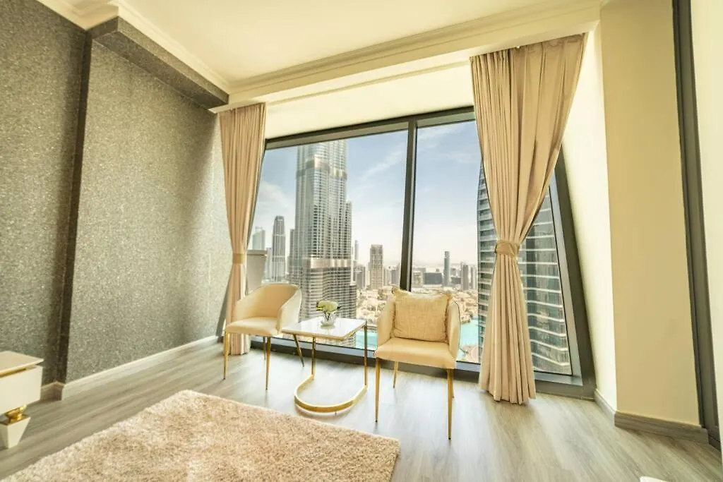 Apartment First Class 3Br With Full Burj Khalifa And Fountain View Dubai